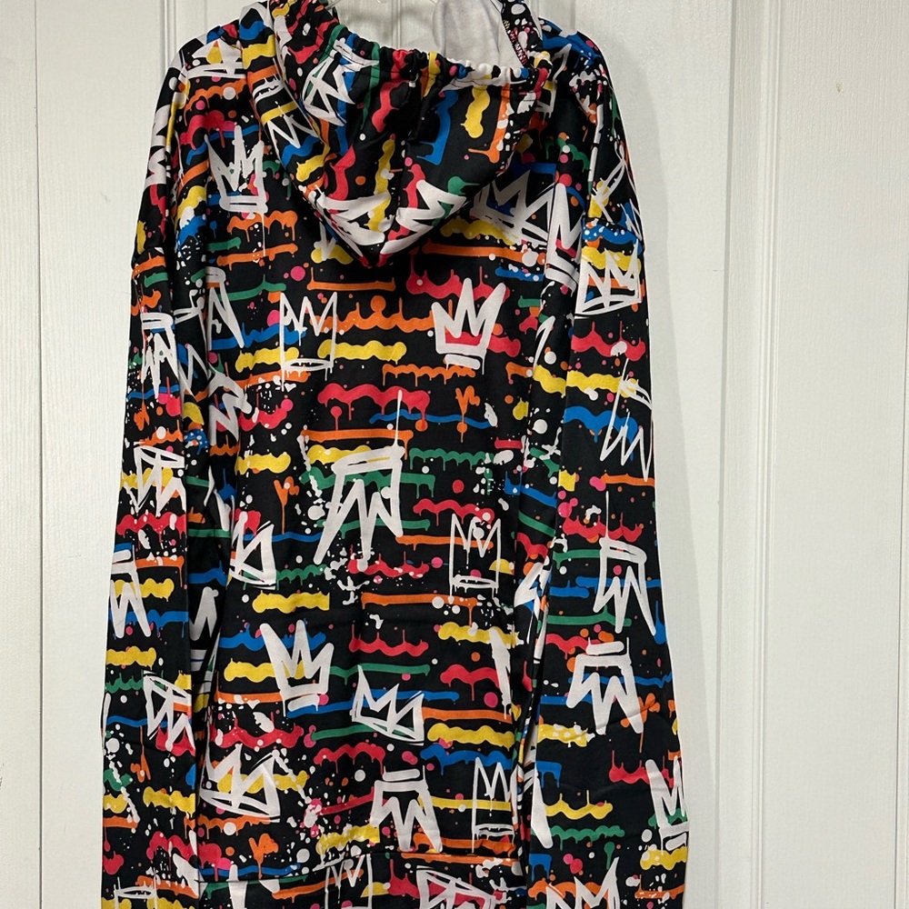 Fresh Prince of Belair  Vintage hoodie Crown Graffiti Mens 3X - Picture 13 of 16